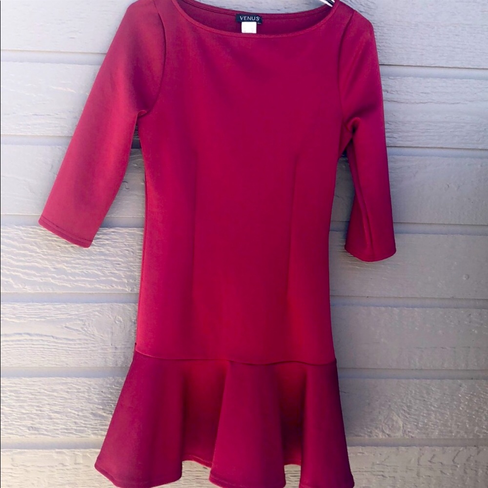Venus women’s  S ruffle hem mini dress